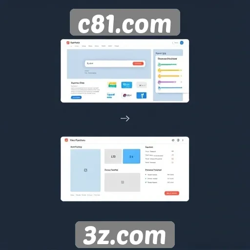 Evolução do design de interface no c81.com